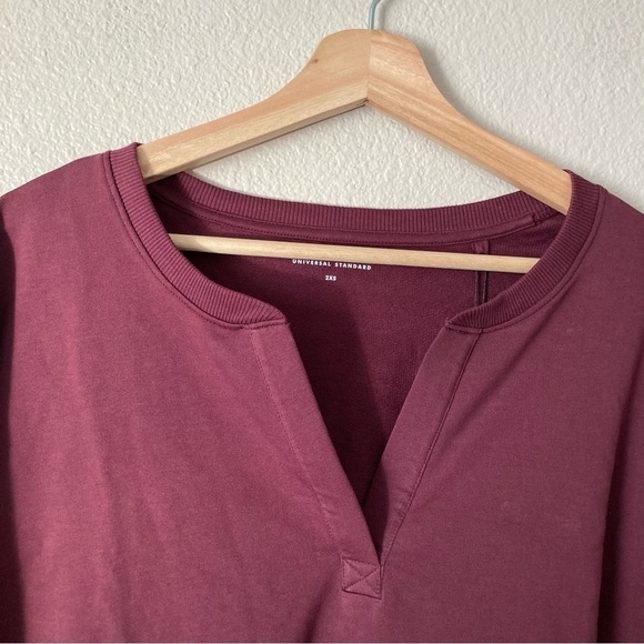 Universal Standard Notch Sweatshirt - Picture 7 of 9